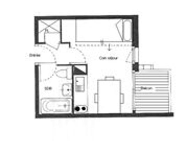 Résidence GENTIANES - Les Menuires Reberty 1850