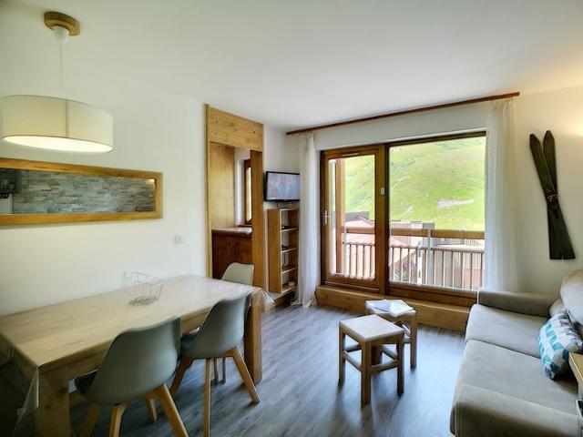 Les Menuires: 1BR+Mountain Nook, 4 ppl, Balcony, Free Parking, Ski-In/Ski-Out FR-1-178-30 - Les Menuires Bruyères