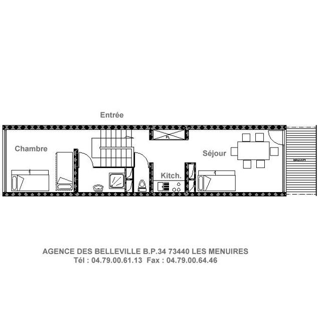 travelski home choice - Apartements LES LAUZES - Les Menuires Croisette