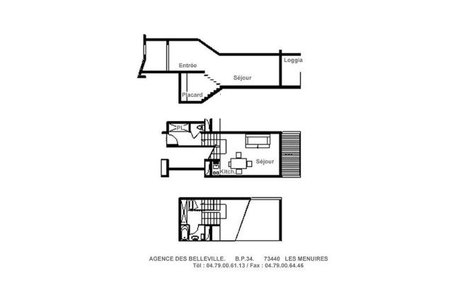 travelski home choice - Apartements COTE BRUNE - Les Menuires Brelin