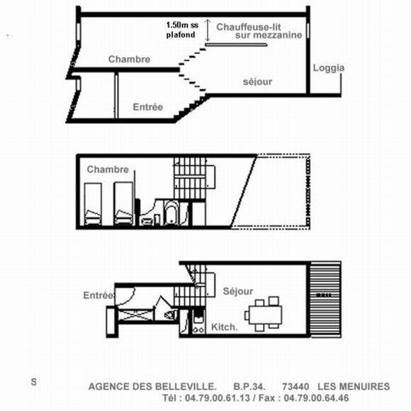 travelski home choice - Apartements EVONS - Les Menuires Brelin