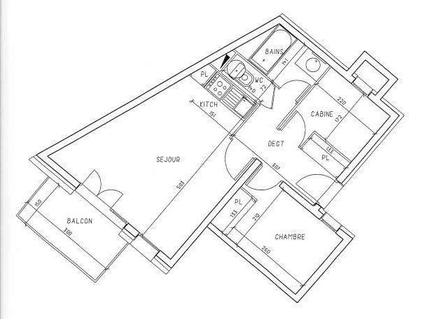 travelski home choice - Apartements BALCONS D'olympie - Les Menuires Preyerand