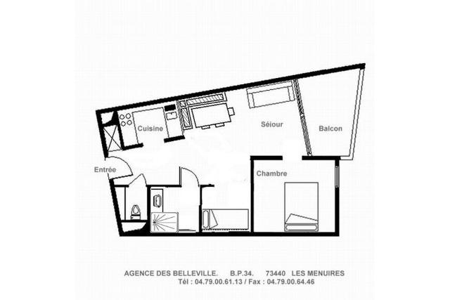travelski home choice - Apartements ARMOISE - Les Menuires Reberty 1850