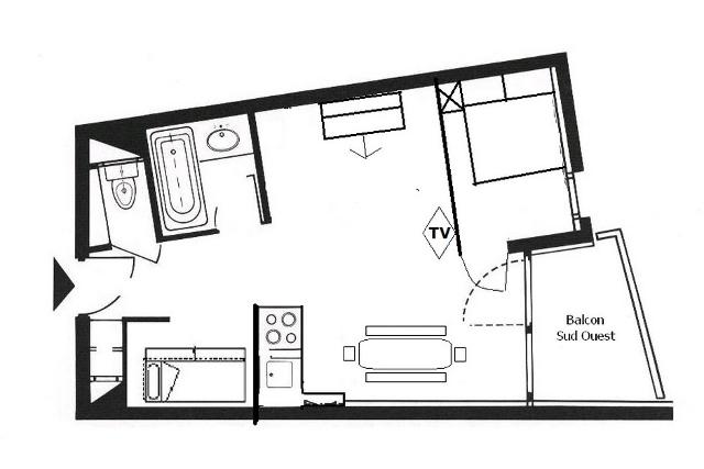 travelski home choice - Apartements ARMOISE - Les Menuires Reberty 1850