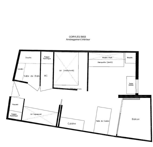 travelski home choice - Apartements CORYLES B - Les Menuires Reberty 1850