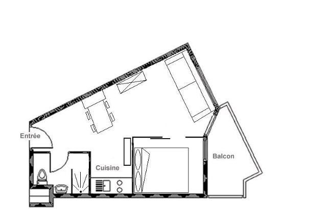 Apartements MEDIAN - Les Menuires Reberty 1850