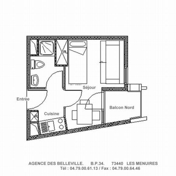 travelski home choice - Apartements SOLDANELLES A - Les Menuires Reberty 1850