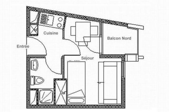 travelski home choice - Apartements SOLDANELLES B - Les Menuires Reberty 1850