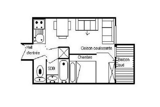 travelski home choice - Apartements BOEDETTE D - Les Menuires Reberty 1850