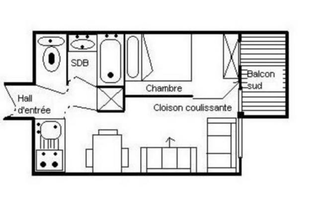 travelski home choice - Apartements BOEDETTE D - Les Menuires Reberty 1850