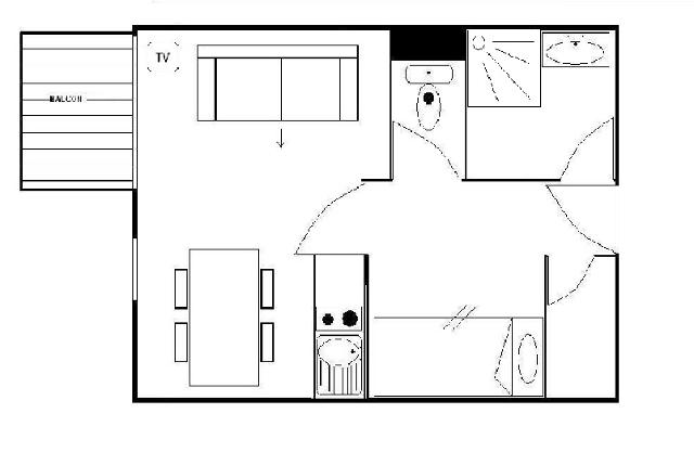 travelski home choice - Apartements GENTIANES - Les Menuires Reberty 1850