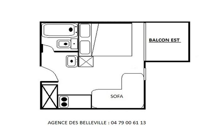 travelski home choice - Apartements GENTIANES - Les Menuires Reberty 1850