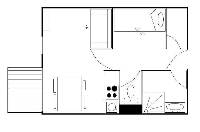 travelski home choice - Apartements GENTIANES - Les Menuires Reberty 1850