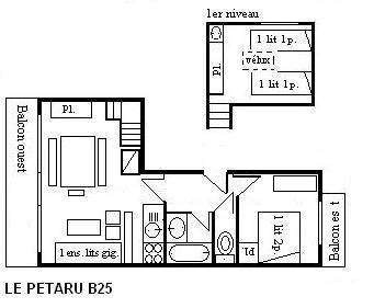 Appartment Petaru MRB540-B25 - Méribel Centre 1600