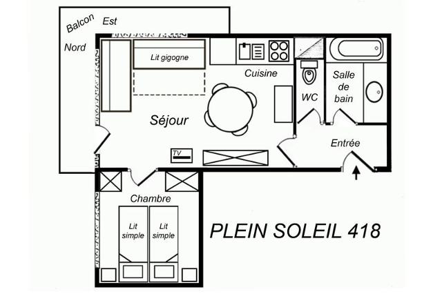 Apartements PLEIN SOLEIL - Méribel Mottaret 1850