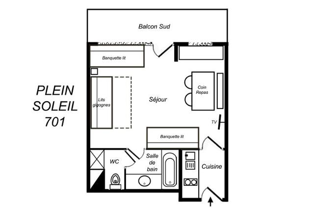 Apartements PLEIN SOLEIL - Méribel Mottaret 1850