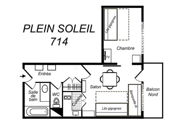 Apartements PLEIN SOLEIL - Méribel Mottaret 1850
