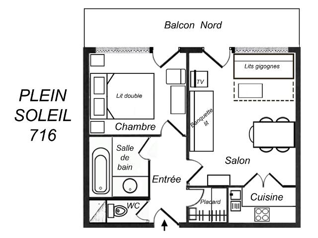 Apartements PLEIN SOLEIL - Méribel Mottaret 1850