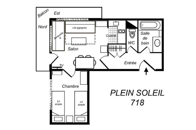 Apartements PLEIN SOLEIL - Méribel Mottaret 1850