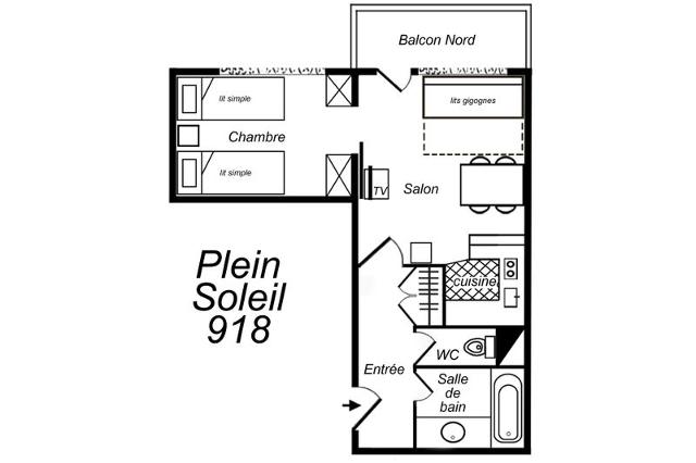 Apartements PLEIN SOLEIL - Méribel Mottaret 1850