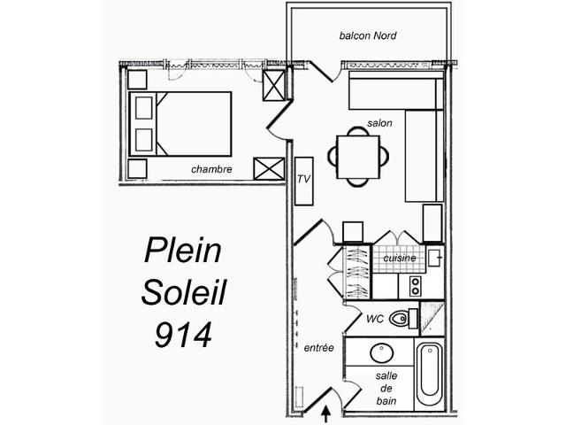 Apartements PLEIN SOLEIL - Méribel Mottaret 1850