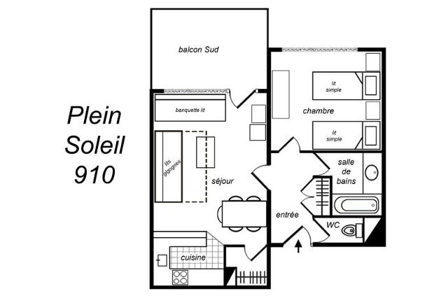 Apartements PLEIN SOLEIL - Méribel Mottaret 1850