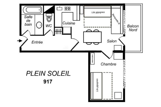 Apartements PLEIN SOLEIL - Méribel Mottaret 1850