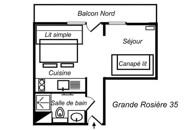 Apartements GRANDE ROSIERE - Méribel Mottaret 1850