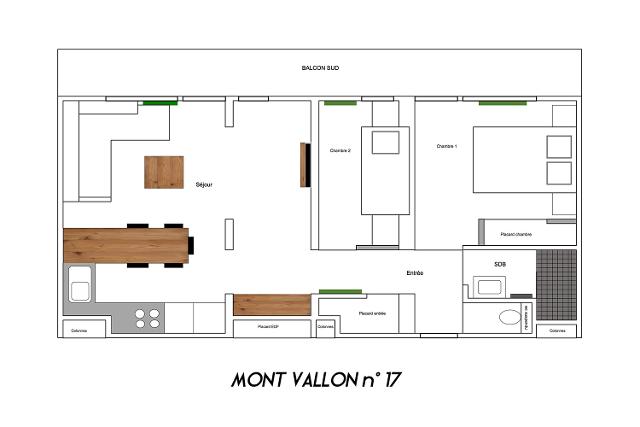 RESIDENCE MONT VALLON - Méribel Mottaret 1850