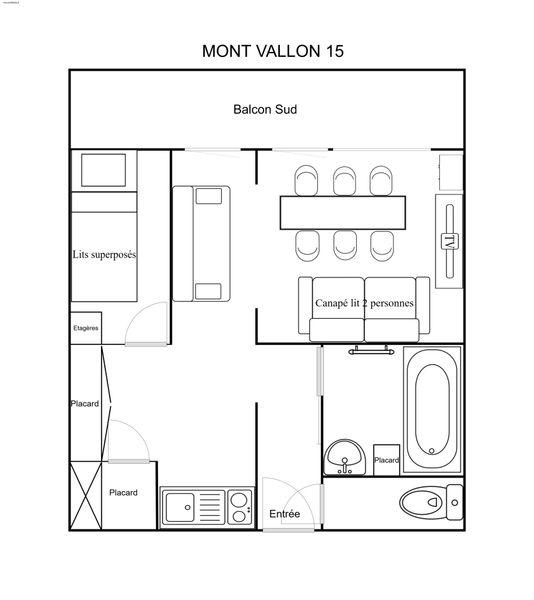 Apartements MONT VALLON - Méribel Mottaret 1850