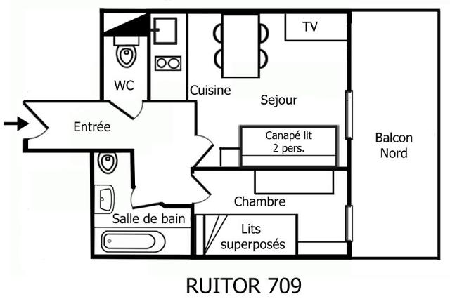 Apartements RUITOR - Méribel Mottaret 1850