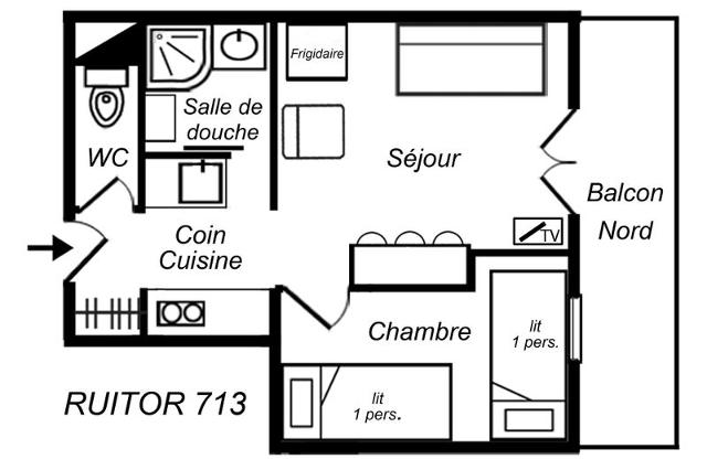Apartements RUITOR - Méribel Mottaret 1850
