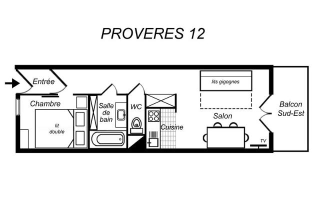 Apartements PROVERES - Méribel Mottaret 1850