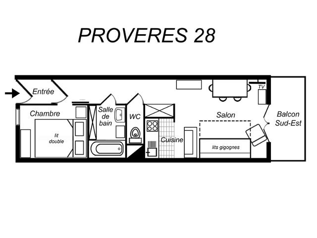 RESIDENCE PROVERES - Méribel Mottaret 1850