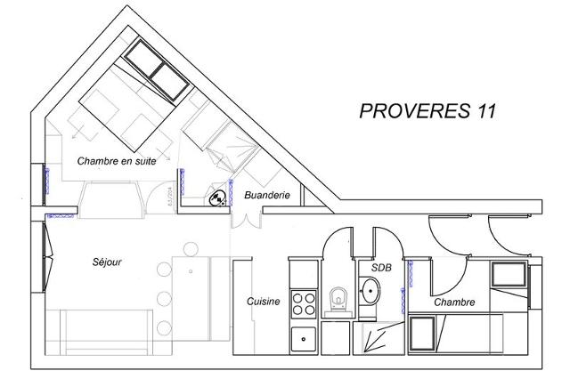 Apartements PROVERES - Méribel Mottaret 1850