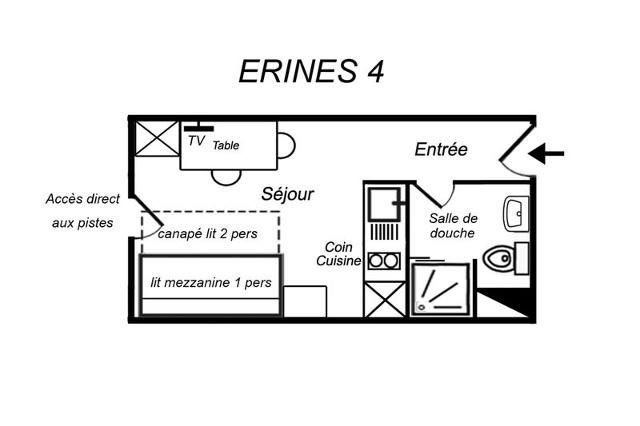 Apartements ERINES - Méribel Mottaret 1850