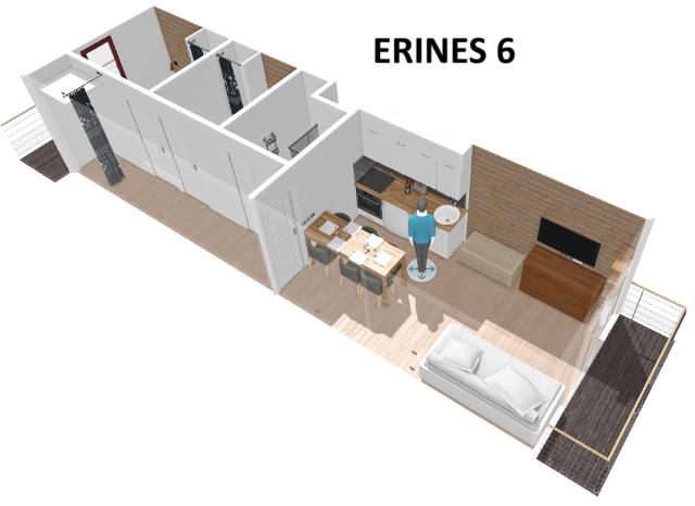 Apartements ERINES - Méribel Mottaret 1850