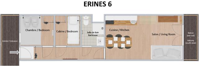 Apartements ERINES - Méribel Mottaret 1850