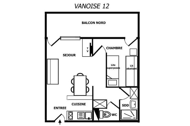 Apartements VANOISE - Méribel Mottaret 1850