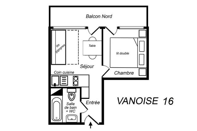 Apartements VANOISE - Méribel Mottaret 1850