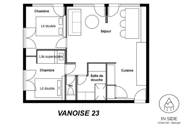 Apartements VANOISE - Méribel Mottaret 1850