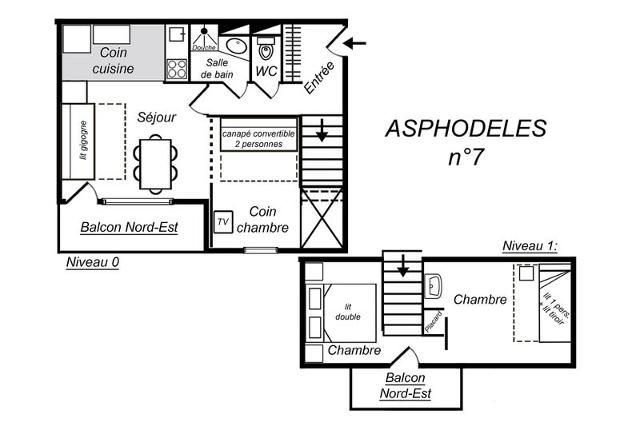 Apartements ASPHODELES - Méribel Mottaret 1850