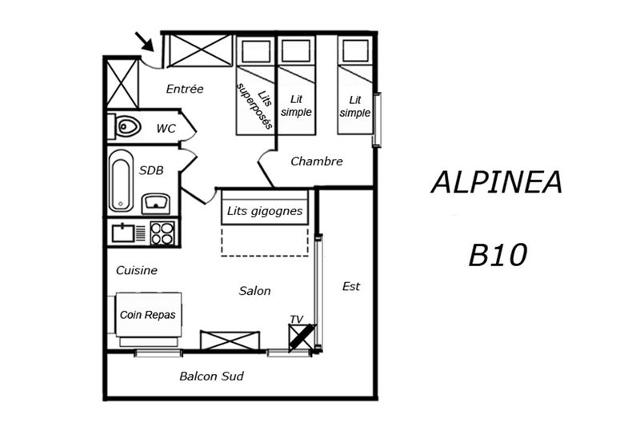 Apartements ALPINEA - Méribel Mottaret 1850