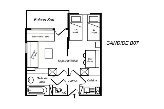 Apartements CANDIDE - Méribel Mottaret 1850