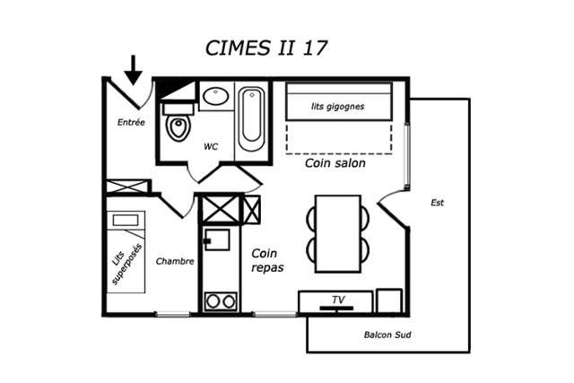 Apartments Residence Cimes Ii - Méribel Mottaret 1850