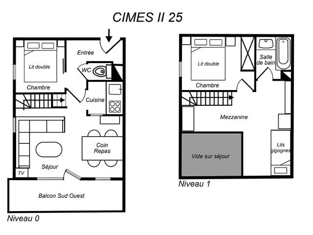 Apartments Residence Cimes Ii - Méribel Mottaret 1850