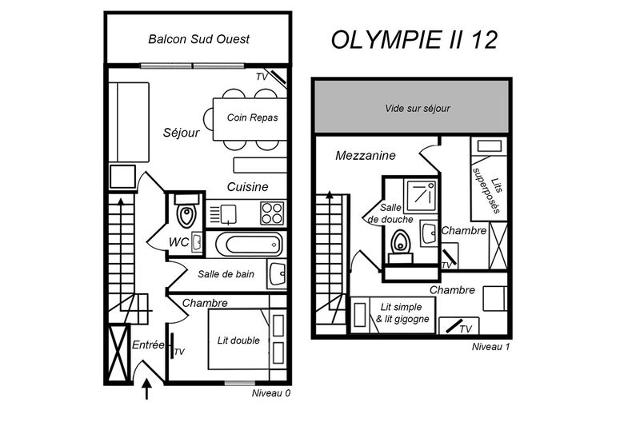Apartements OLYMPIE II - Méribel Mottaret 1850