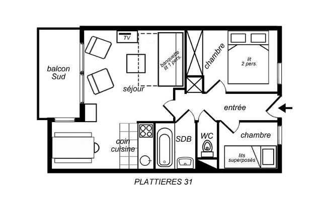 Apartements PLATTIERES - Méribel Mottaret 1850
