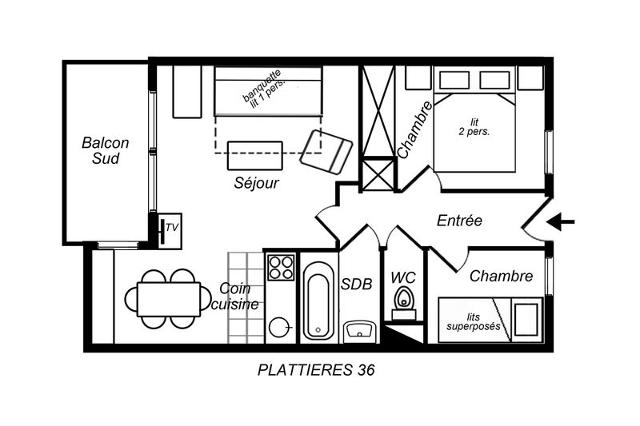 Apartements PLATTIERES - Méribel Mottaret 1850