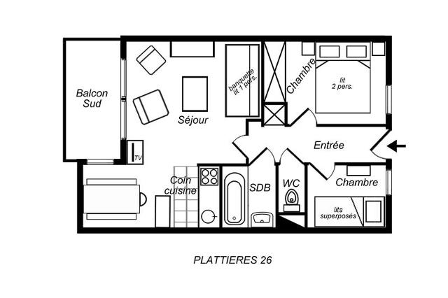 Apartements PLATTIERES - Méribel Mottaret 1850